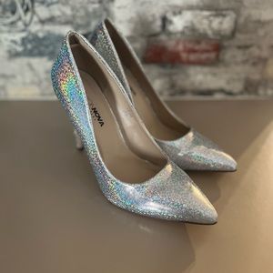 Fashion Nova Hologram Stiletto Heel